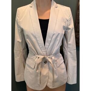 Banana Republic, Women’s Belted Blazer, Size 4, Beige
